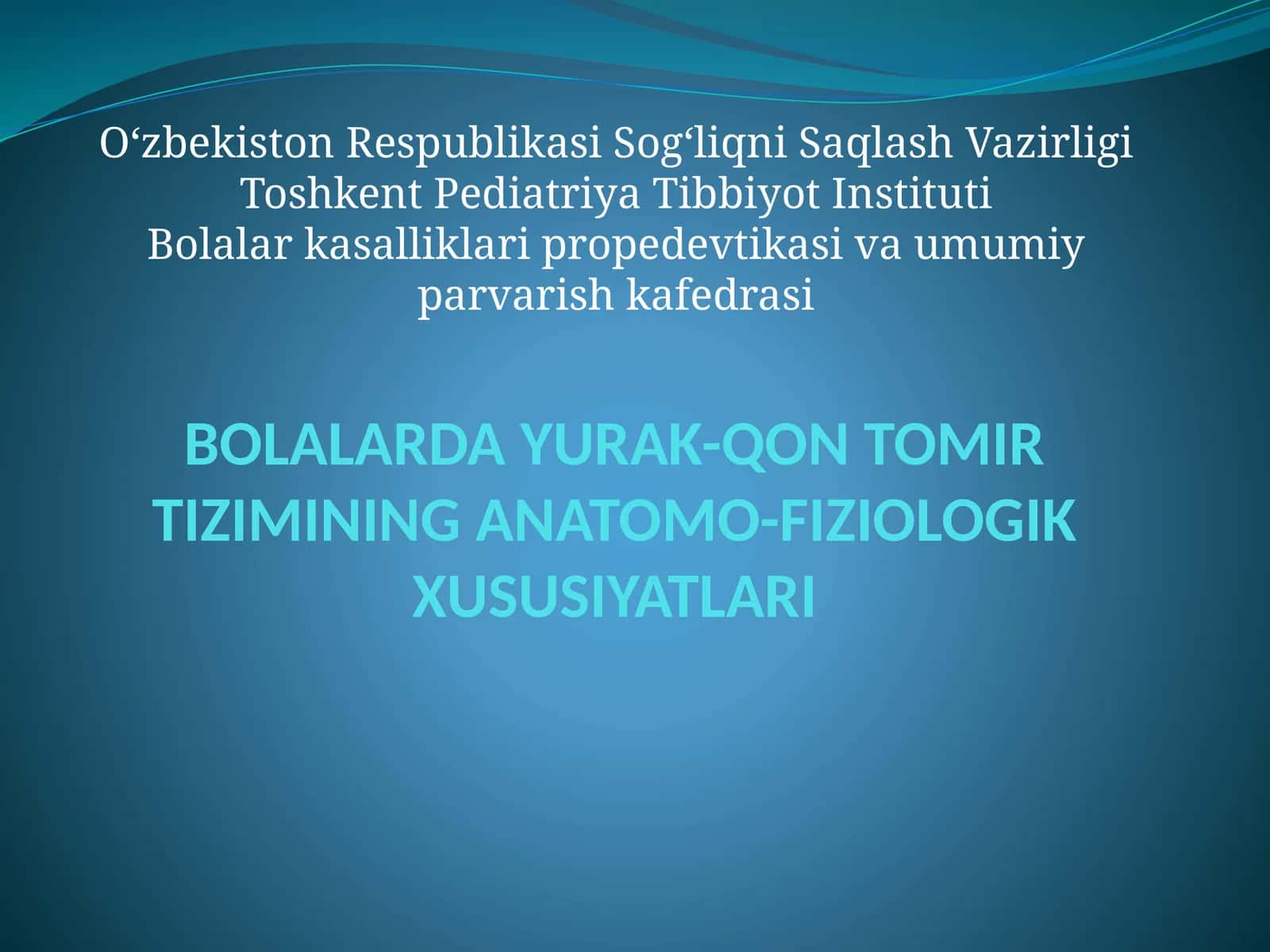 bolalarning yurak faoliyatini tekshirish 1