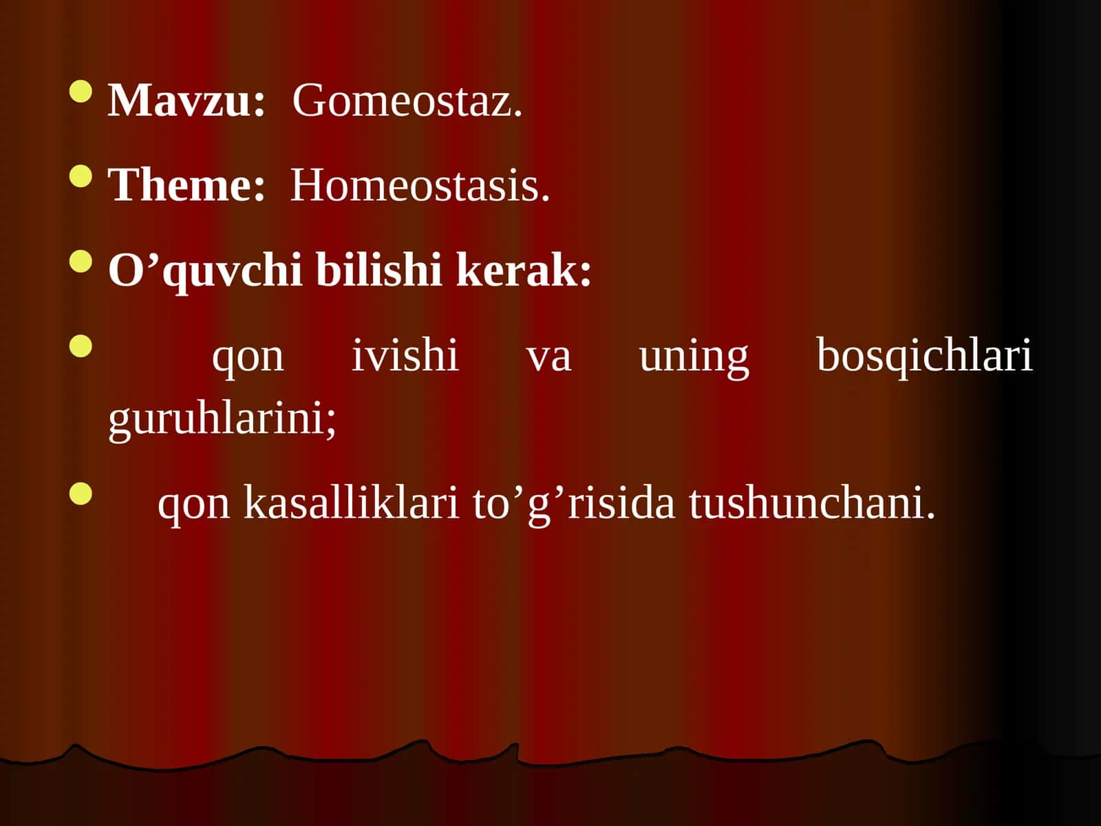 Gomeostaz 1