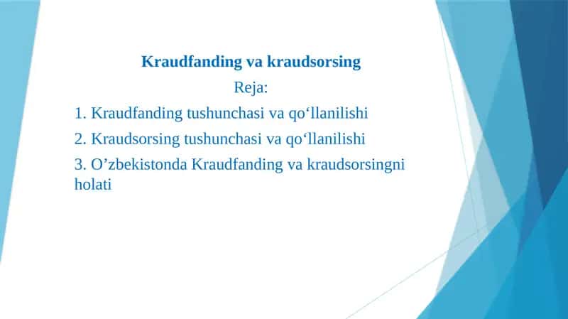 Kraudfanding va kraudsorsing 1
