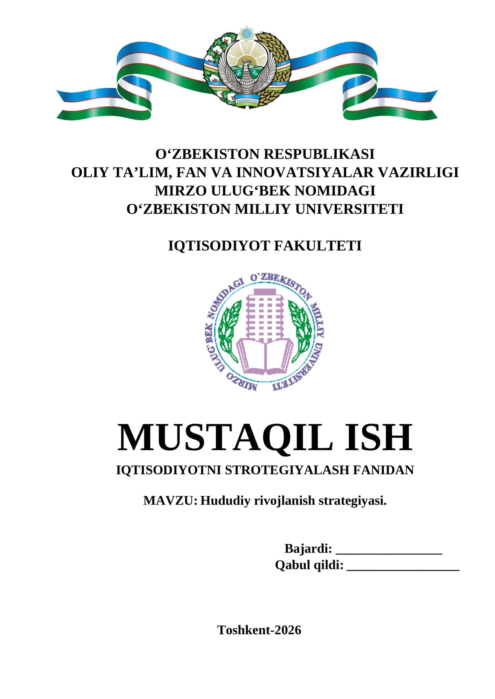 Hududiy rivojlanish strategiyasi 1