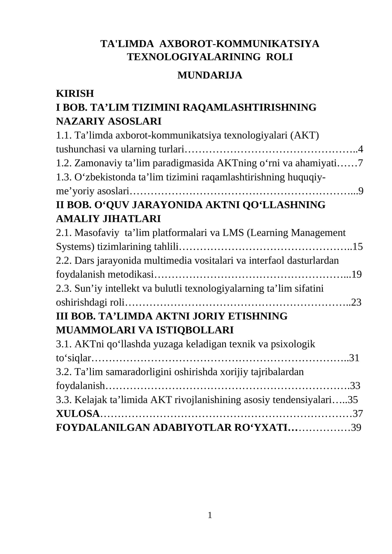 TA'LIMDA AXBOROT-KOMMUNIKATSIYA TEXNOLOGIYALARINING ROLI 1