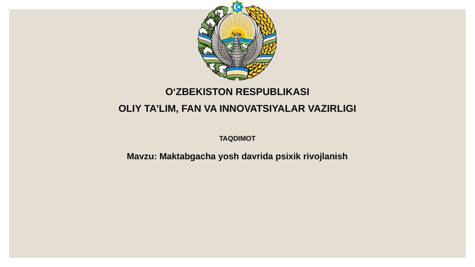 Maktabgachayoshdavridapsixikrivojlanish 1