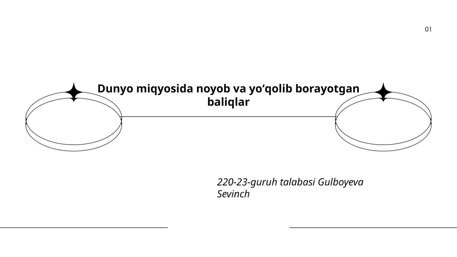 Baliq turlari ning yo'qolib borishi 1