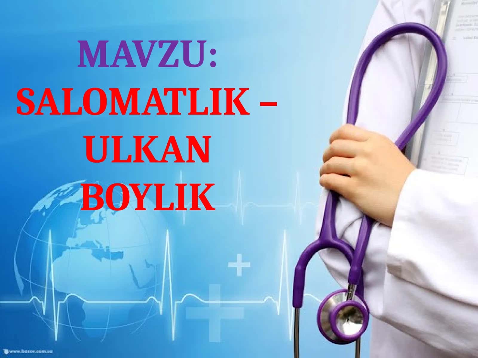 SALOMATLIK – ULKAN BOYLIK 1