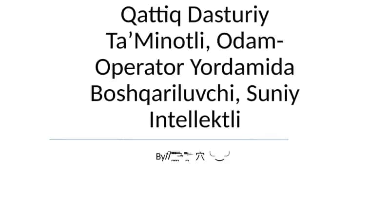 Sanoat Robotlari 1