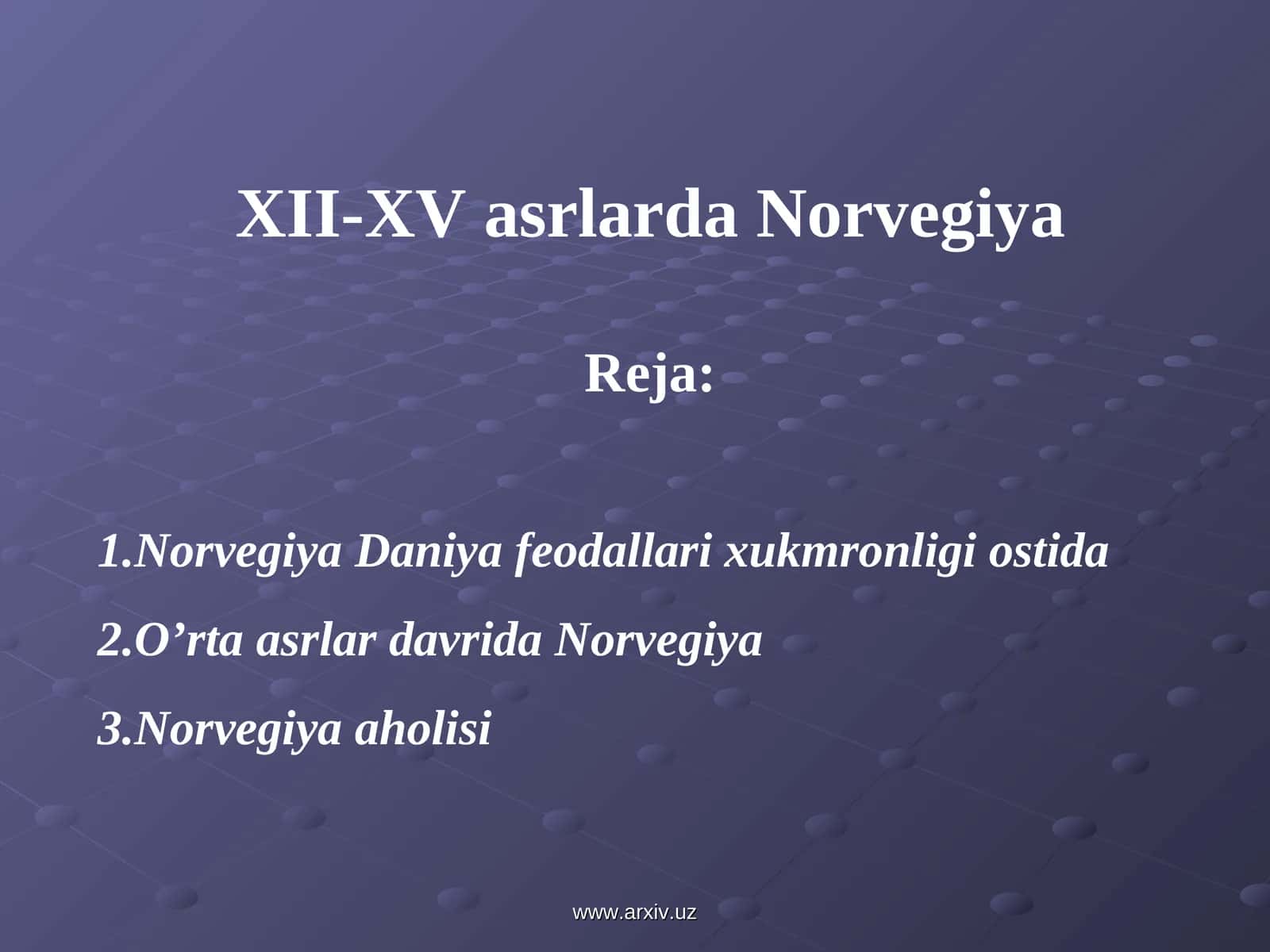 Norvegiya Qirolligi 1