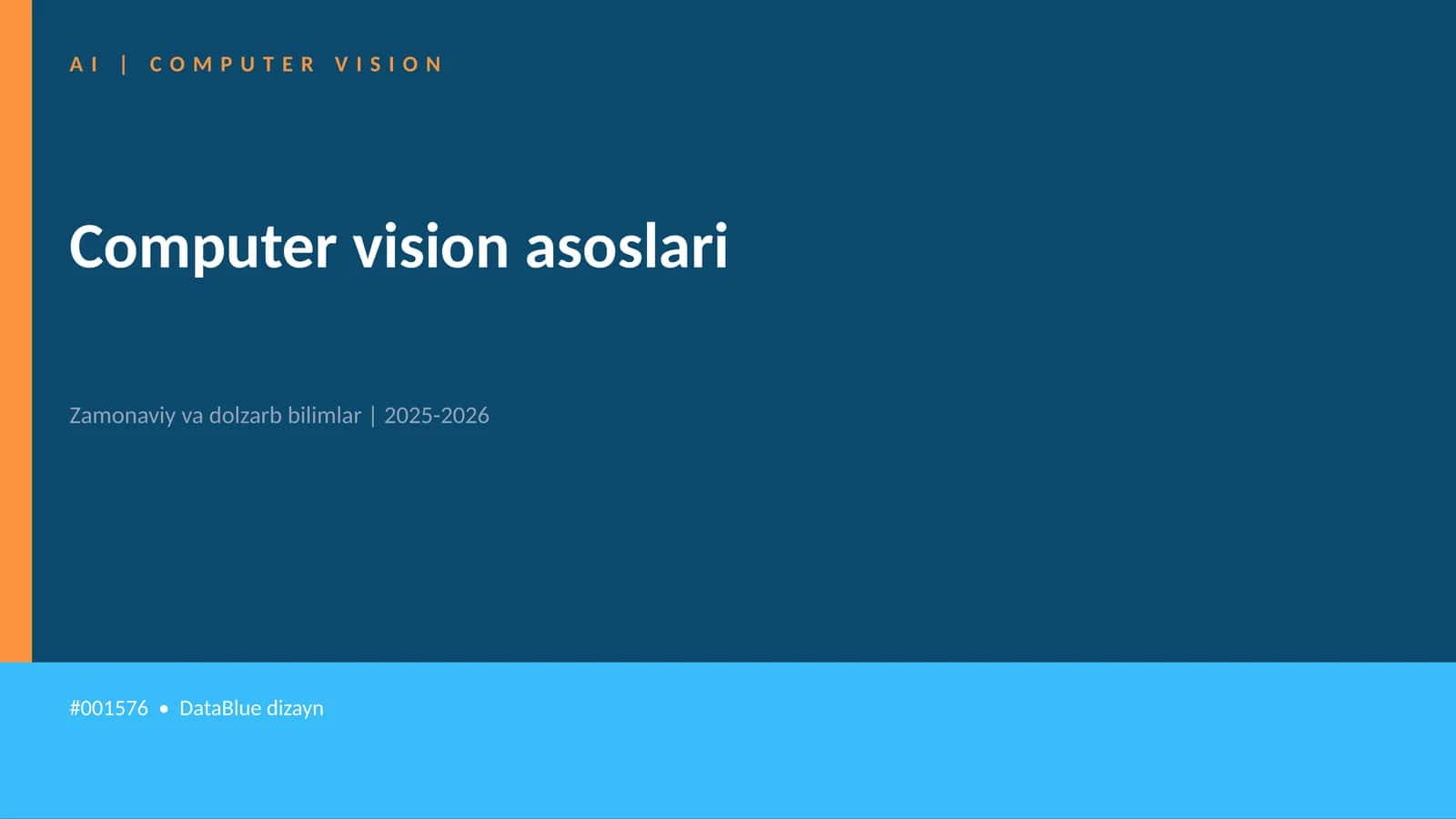 Computer vision asoslari 1