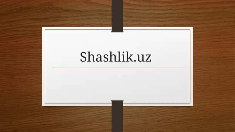 Shashlik.uz 1
