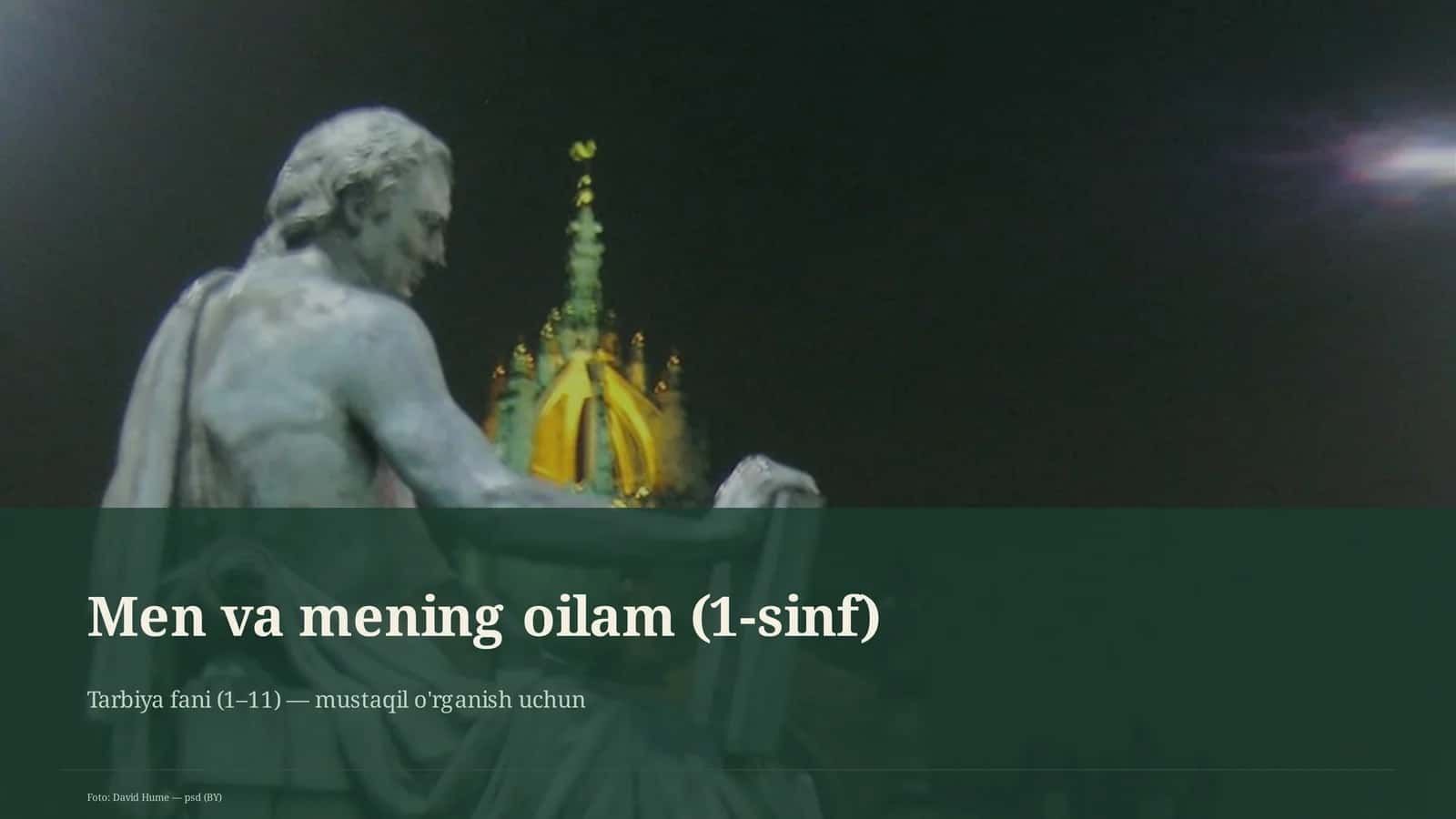 Men va mening oilam (1-sinf) 1