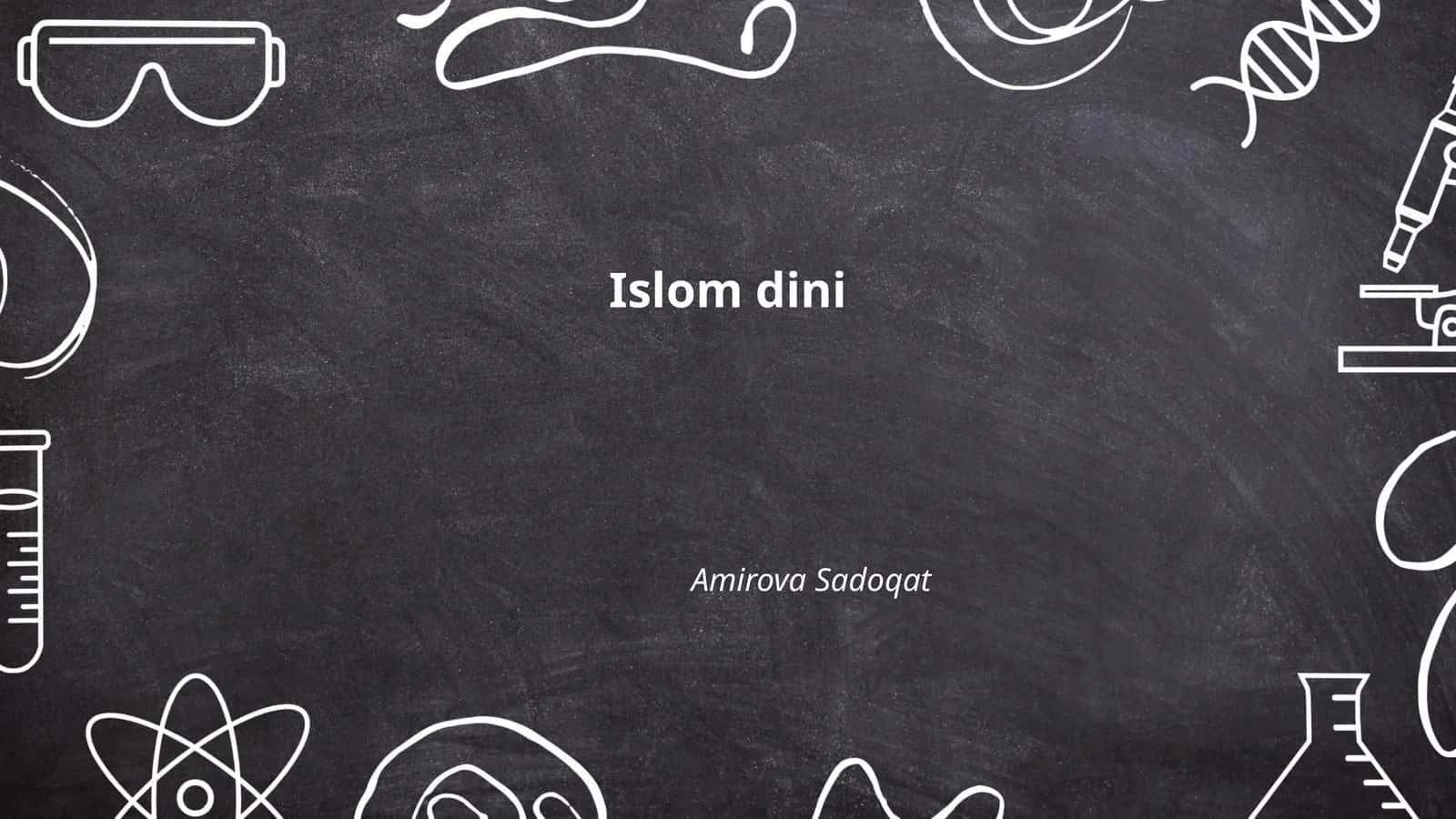 Islom dini 1