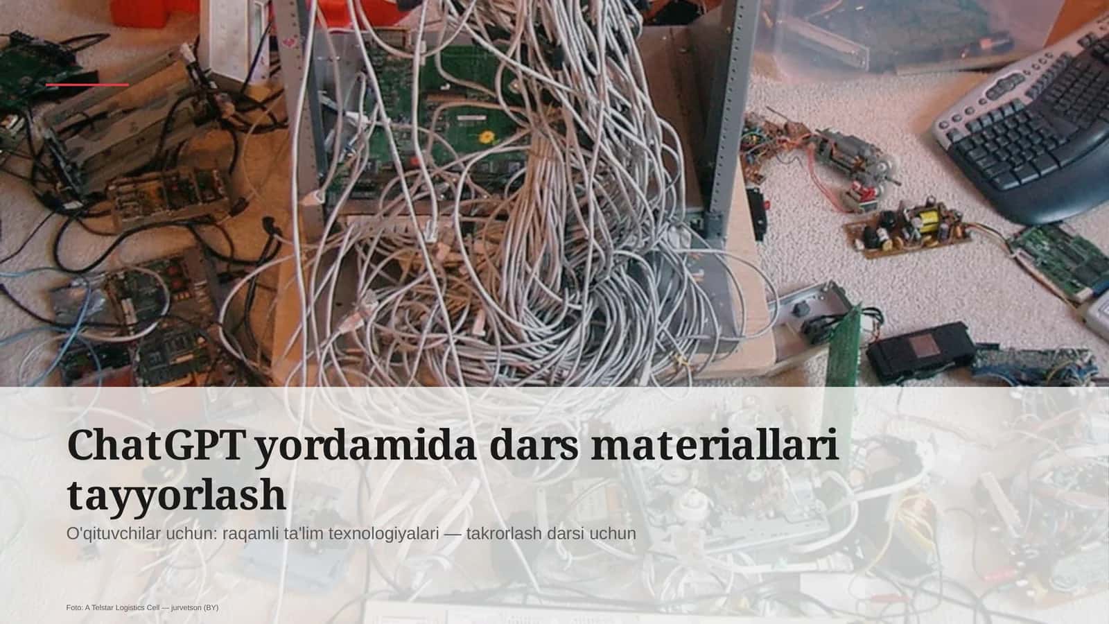 ChatGPT yordamida dars materiallari tayyorlash 1