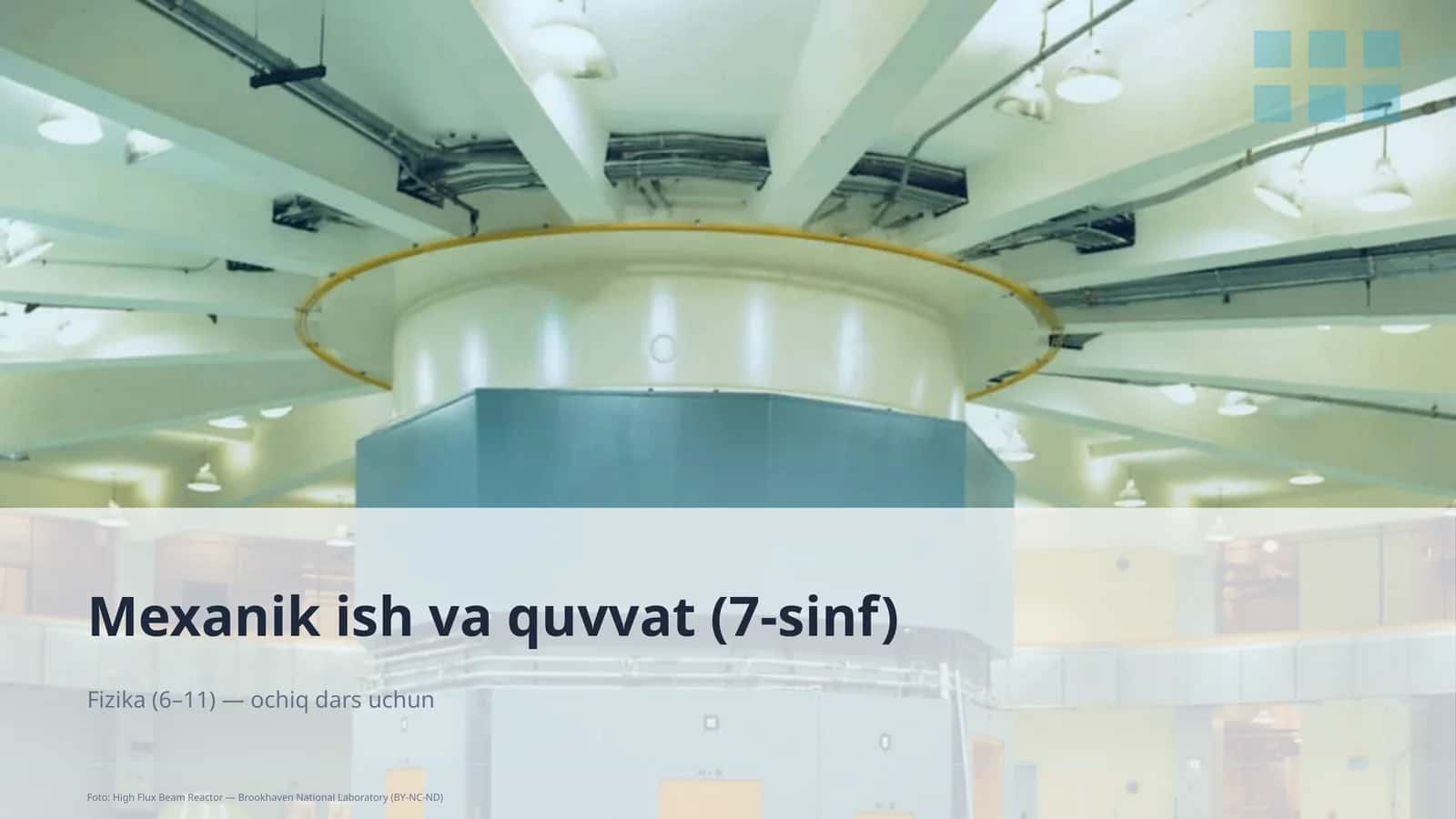 Mexanik ish va quvvat (7-sinf) 1