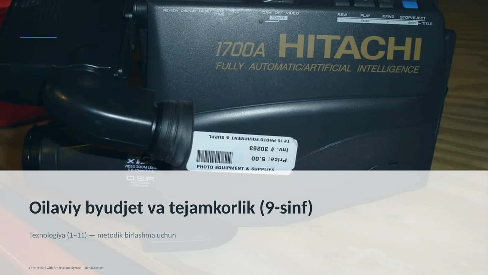 Texnologiya (1–11) — metodik birlashma uchun 1