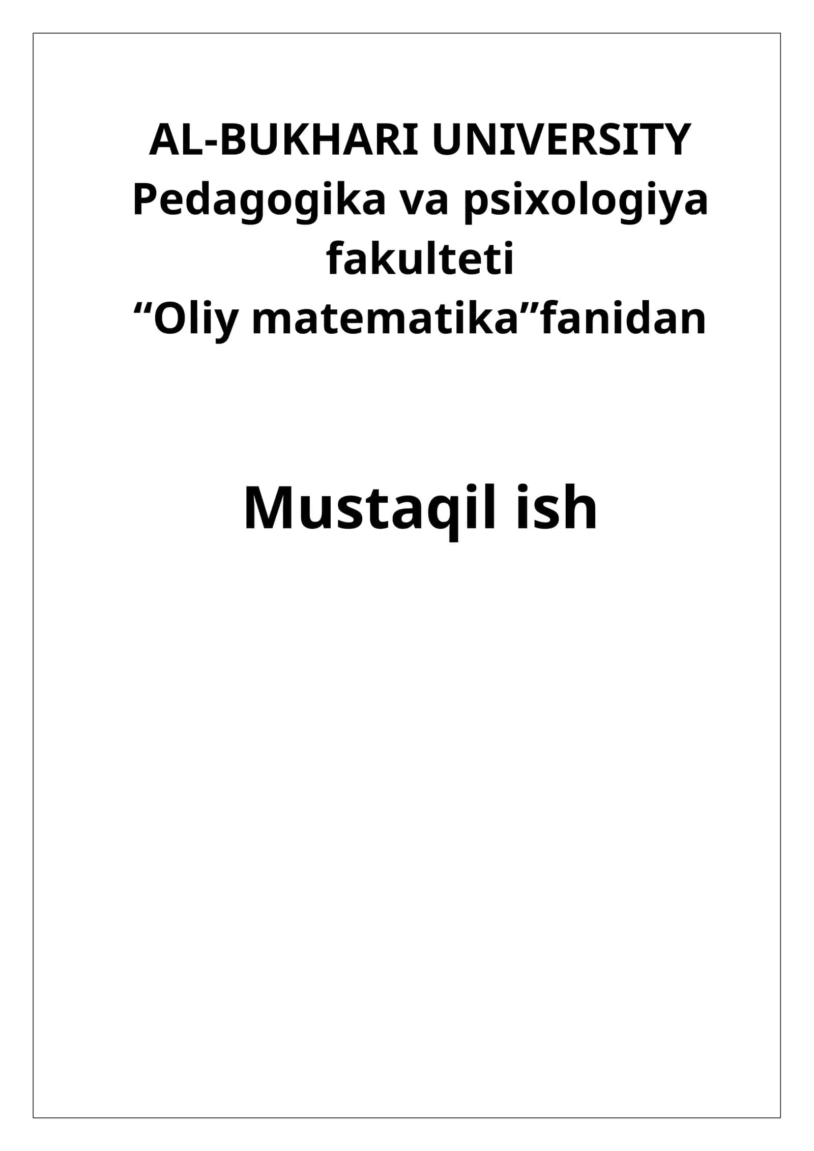 Uchinchi-tartibli determinantlar 1