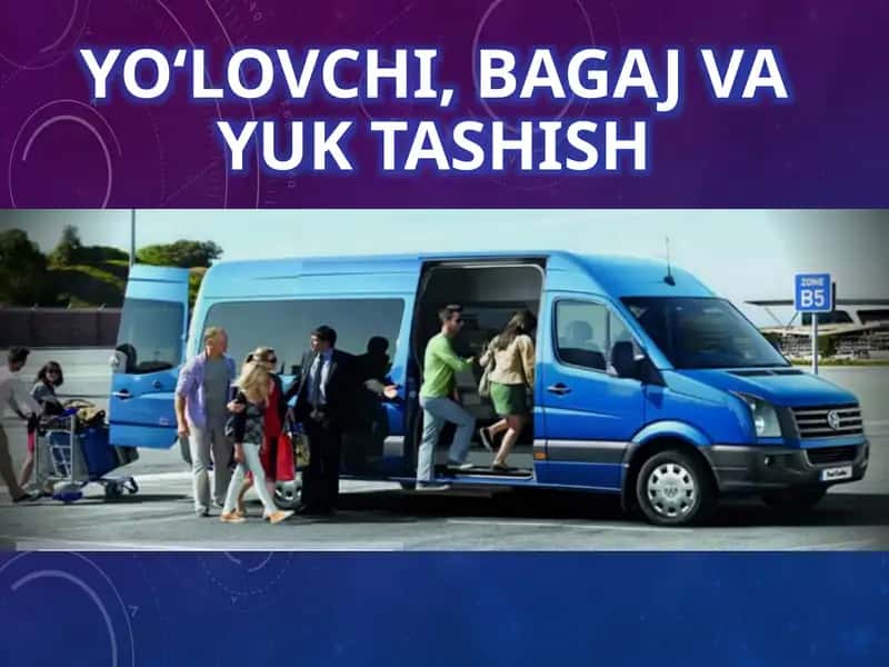 Yo‘lovchi,bagajvayuktashish 1