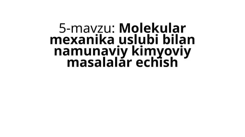 Tsitizin Molekulyasi 1