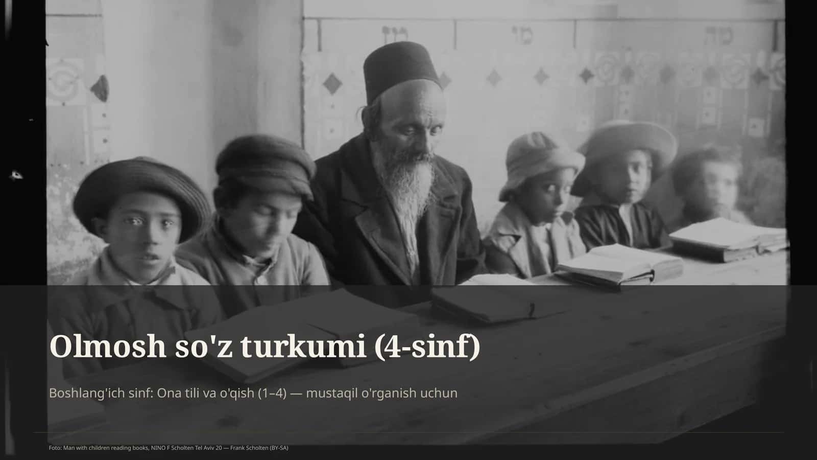 Olmosh so'z turkumi (4-sinf) 1