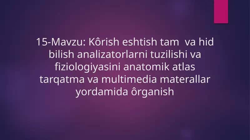 Koʻrishanalizatorlar 1