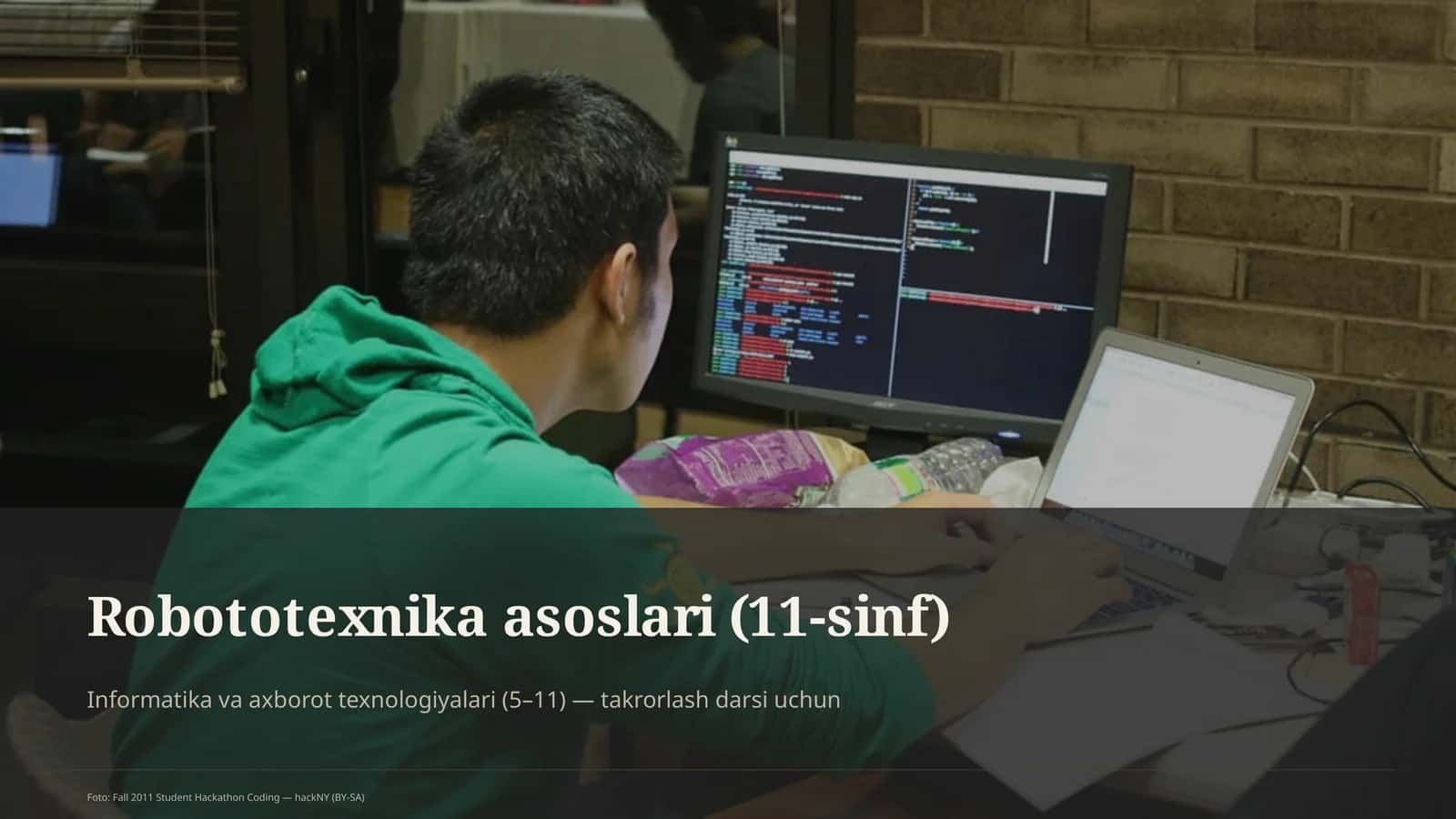 Robototexnika asoslari (11-sinf) 1