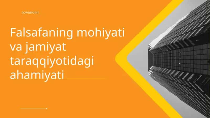 Falsafaning mohiyati va jamiyat taraqqiyotidagi ahamiyati 1