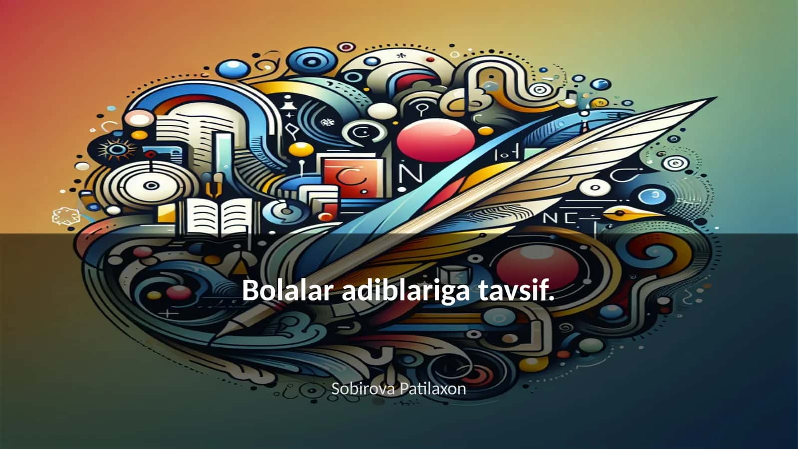 Bolalar Adabiyoti 1