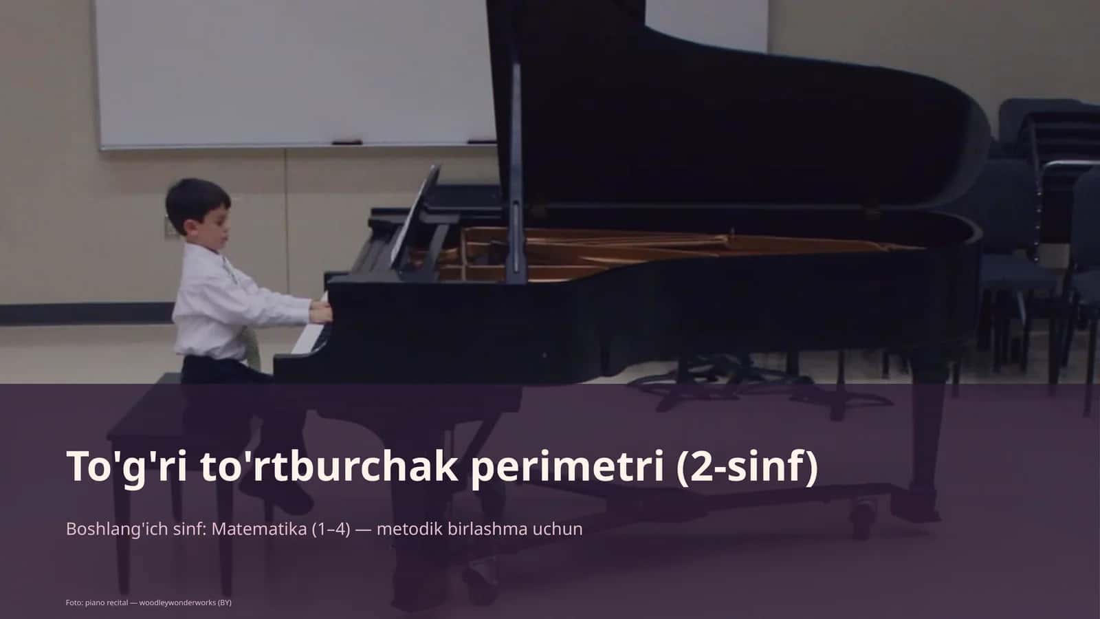 To'g'ri to'rtburchak perimetri (2-sinf) 1