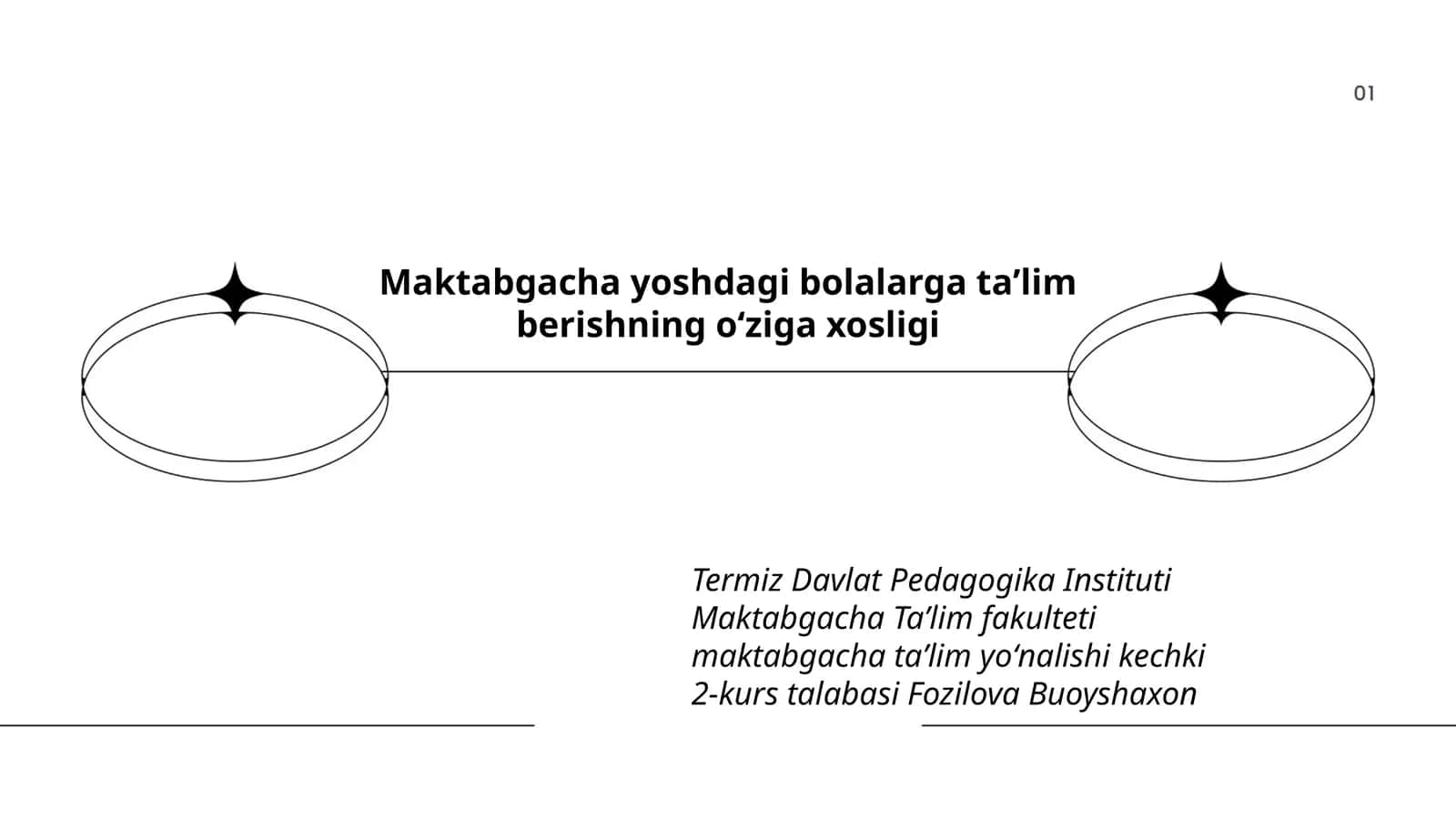 Maktabgacha yoshdagi bolalarga taʼlim berishning oʻziga xosligi 1