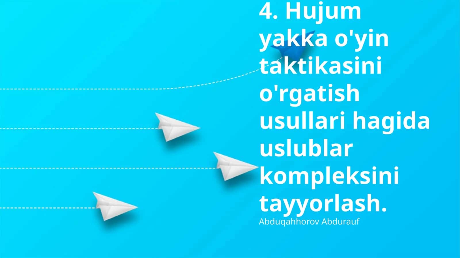 Hujumkorlik Taktikasining Asosiy Elementlari 1