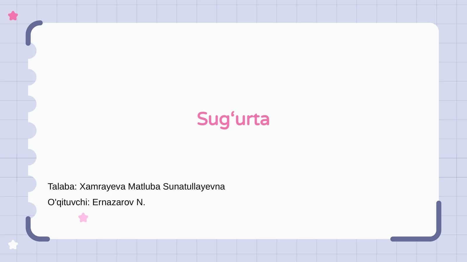 Sug‘urta 1