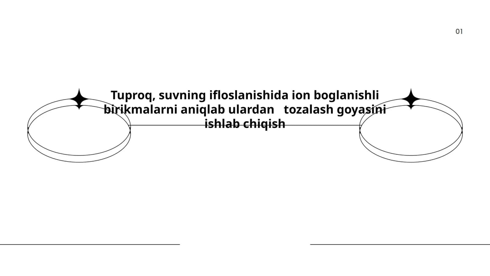 Tuproq va suvning ifloslanishida ion boglanishli birikmalarni aniqlash 1