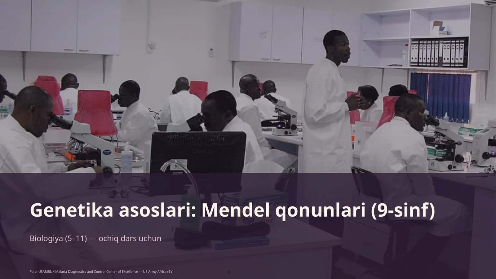 Genetika asoslari: Mendel qonunlari (9-sinf) 1