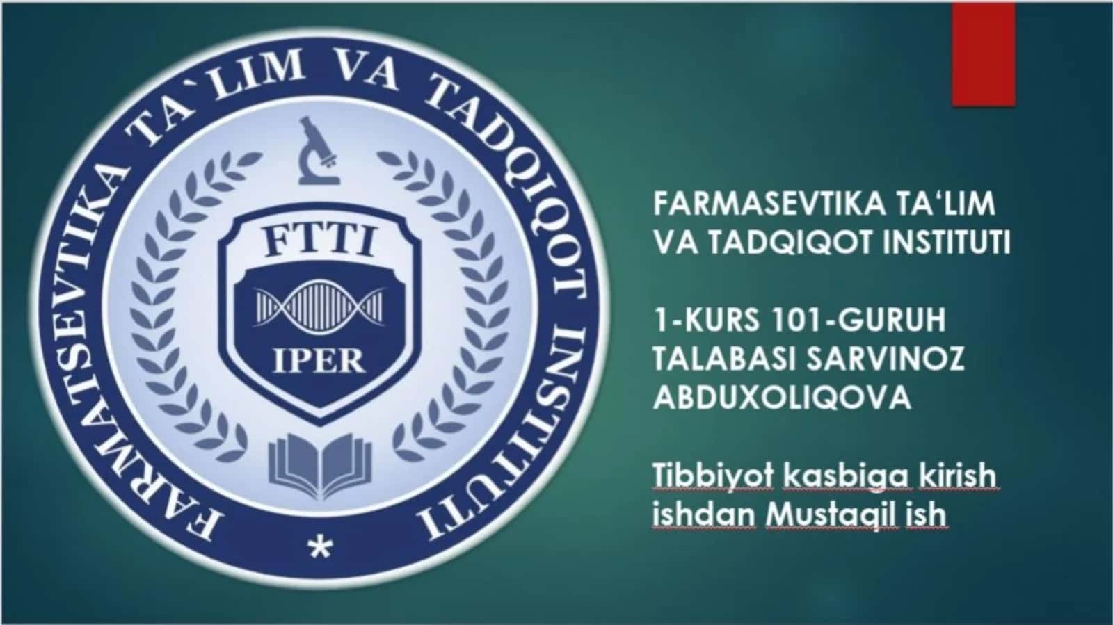 Patsient bilan verbal va non-verbal muloqot ko'nikmalari 1