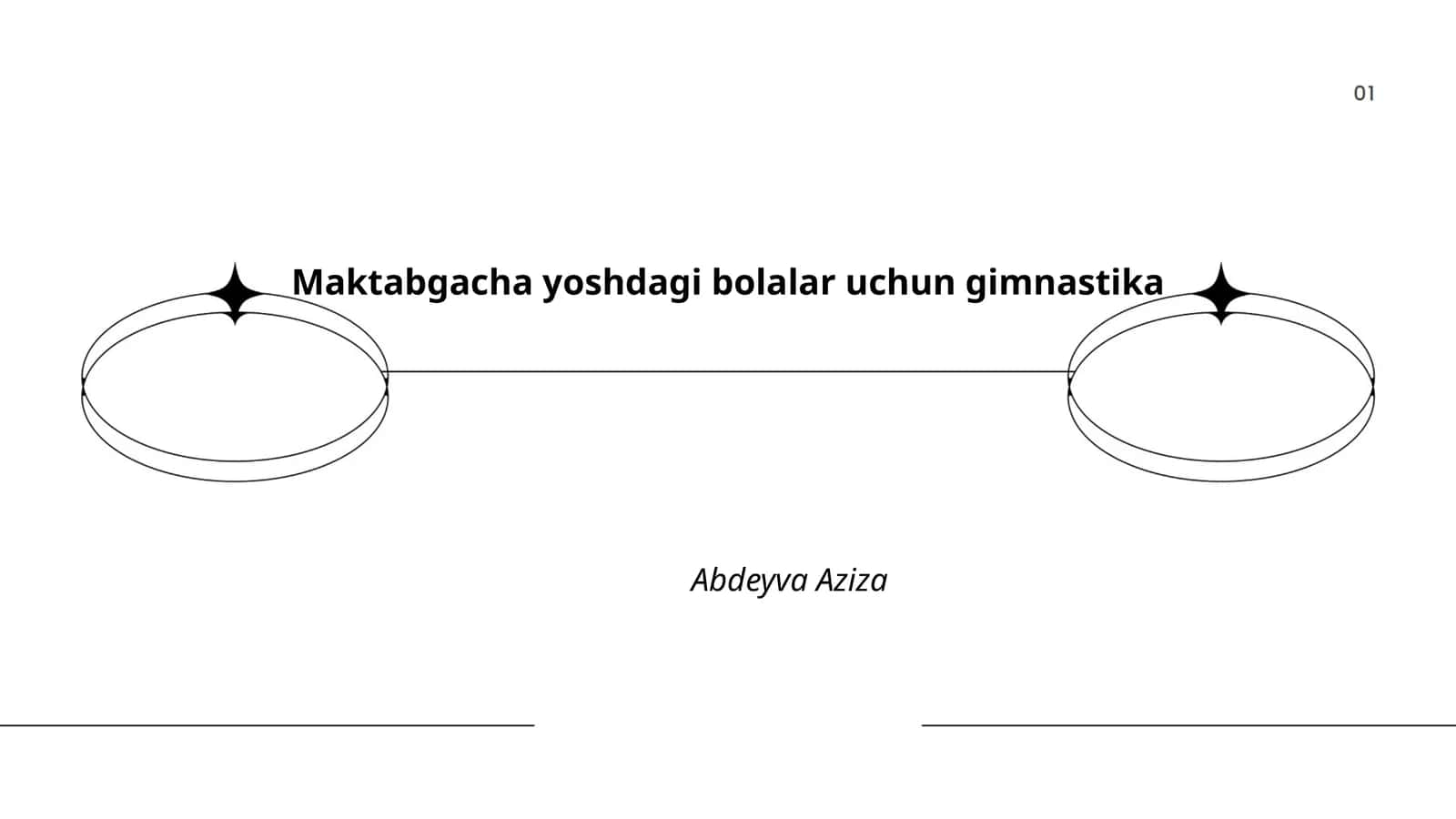 Maktabgacha yoshdagi bolalar uchun gimnastika 1