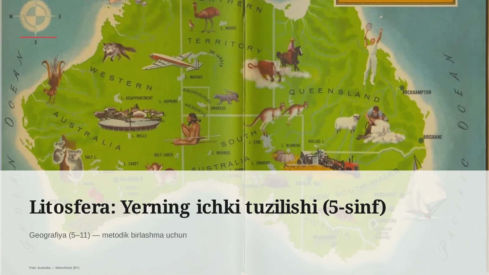 Litosfera: Yerning ichki tuzilishi (5-sinf) 1