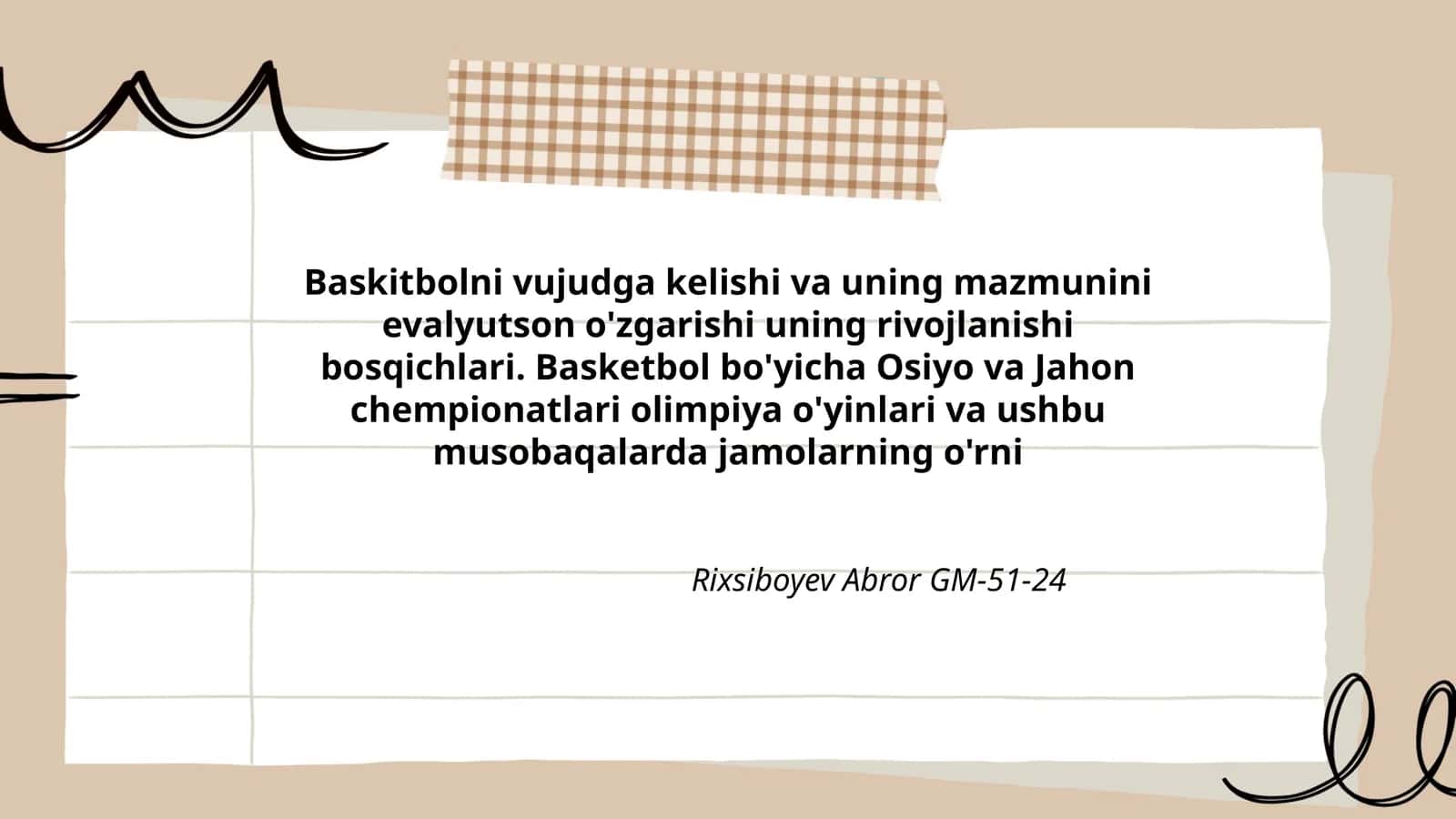 Rixsiboyev Abror GM-51-24 1