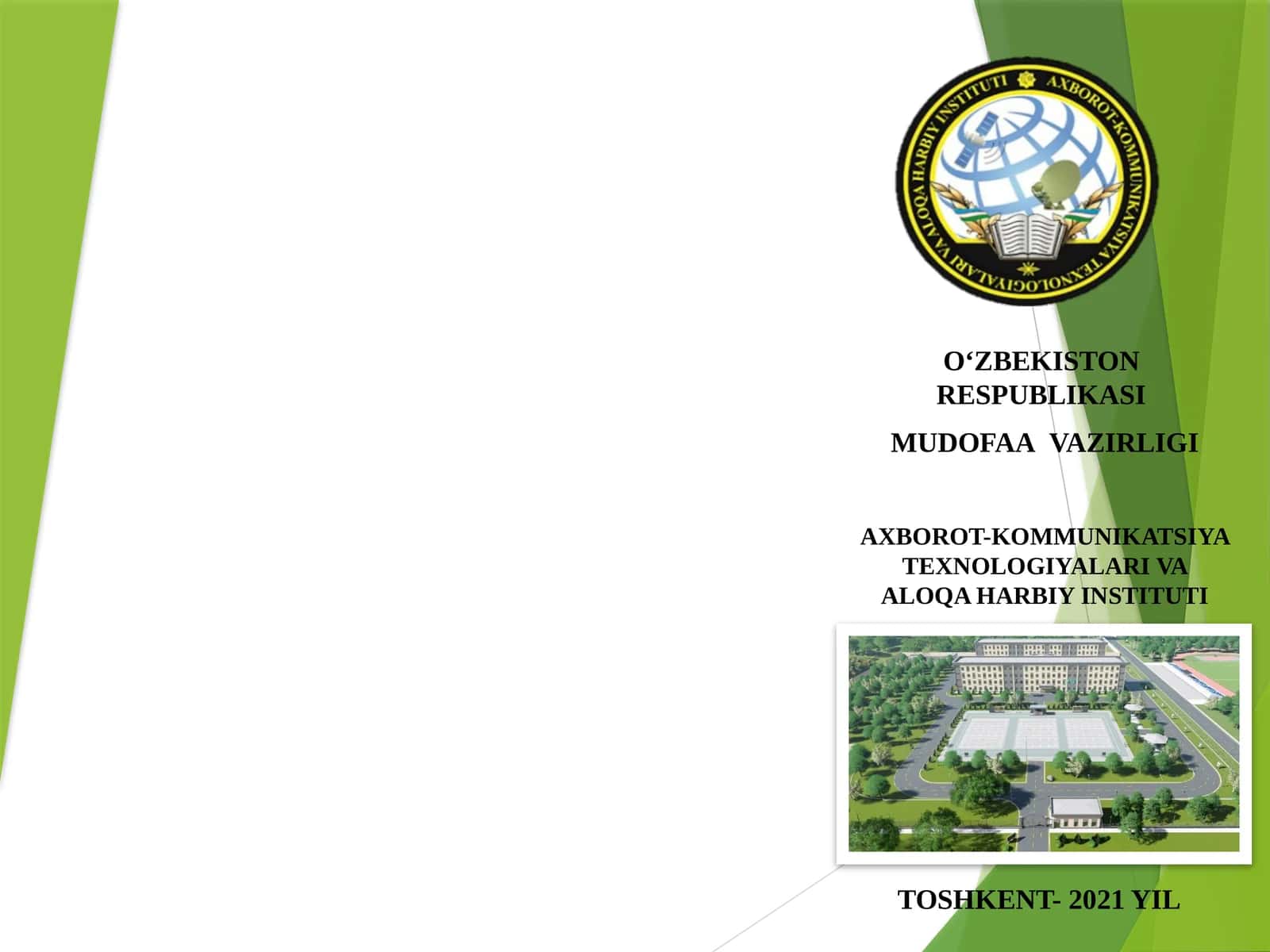 Harbiy institutga qabul qiling 1