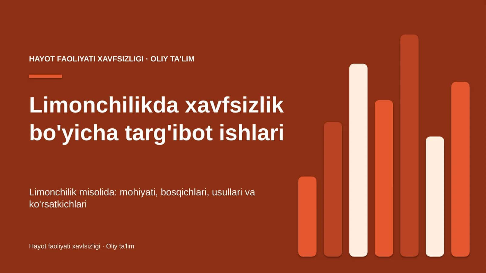 Limonchilikda xavfsizlik bo'yicha targ'ibot ishlari 1