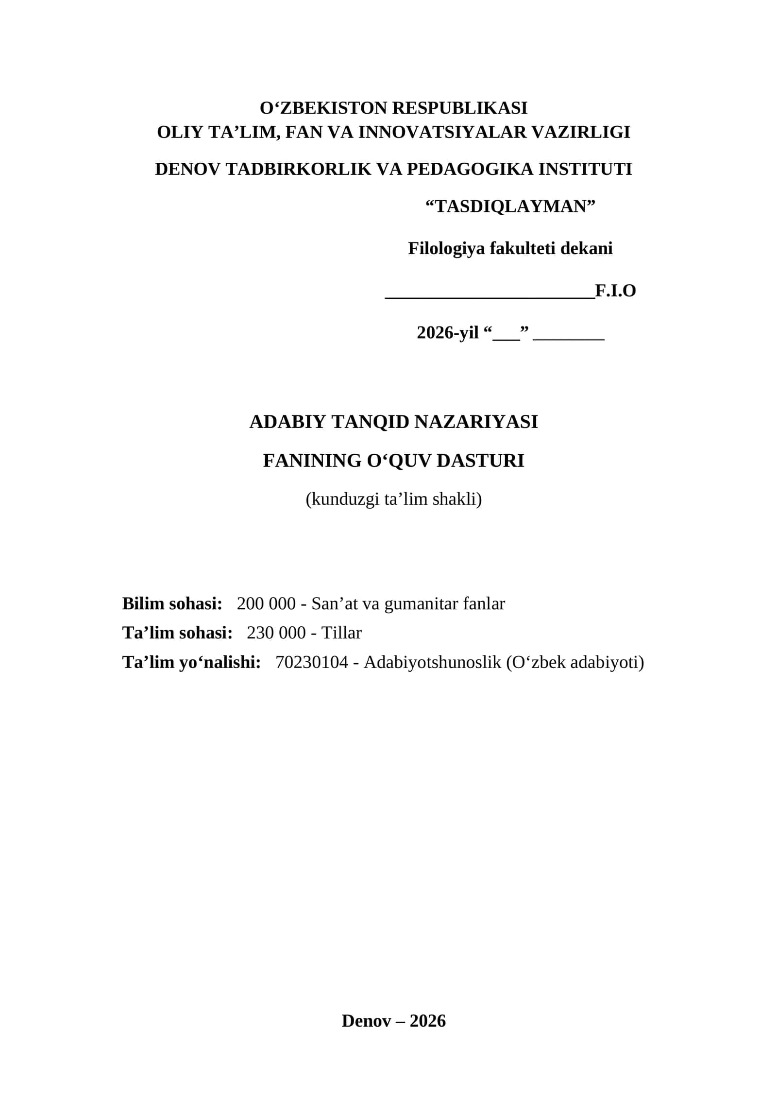 ADABIY TANQID NAZARIYASI 1