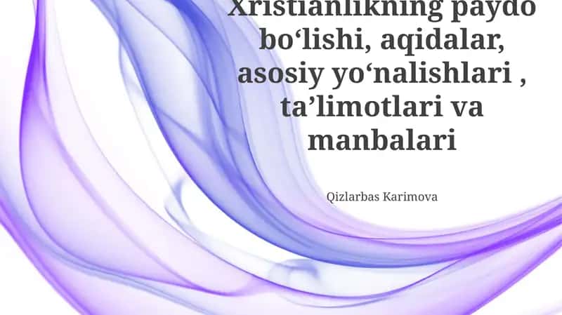 Iso Masihning xushxabri 1