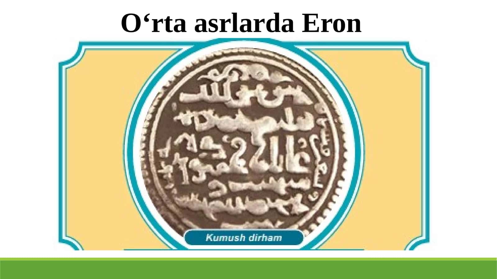 Eronda Ijtimoiy-Siyosiy Vaziyat va Mo‘g‘ullari Stilosi 1