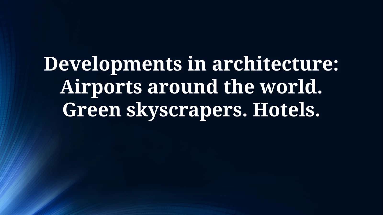 Green Hotel Innovations 1