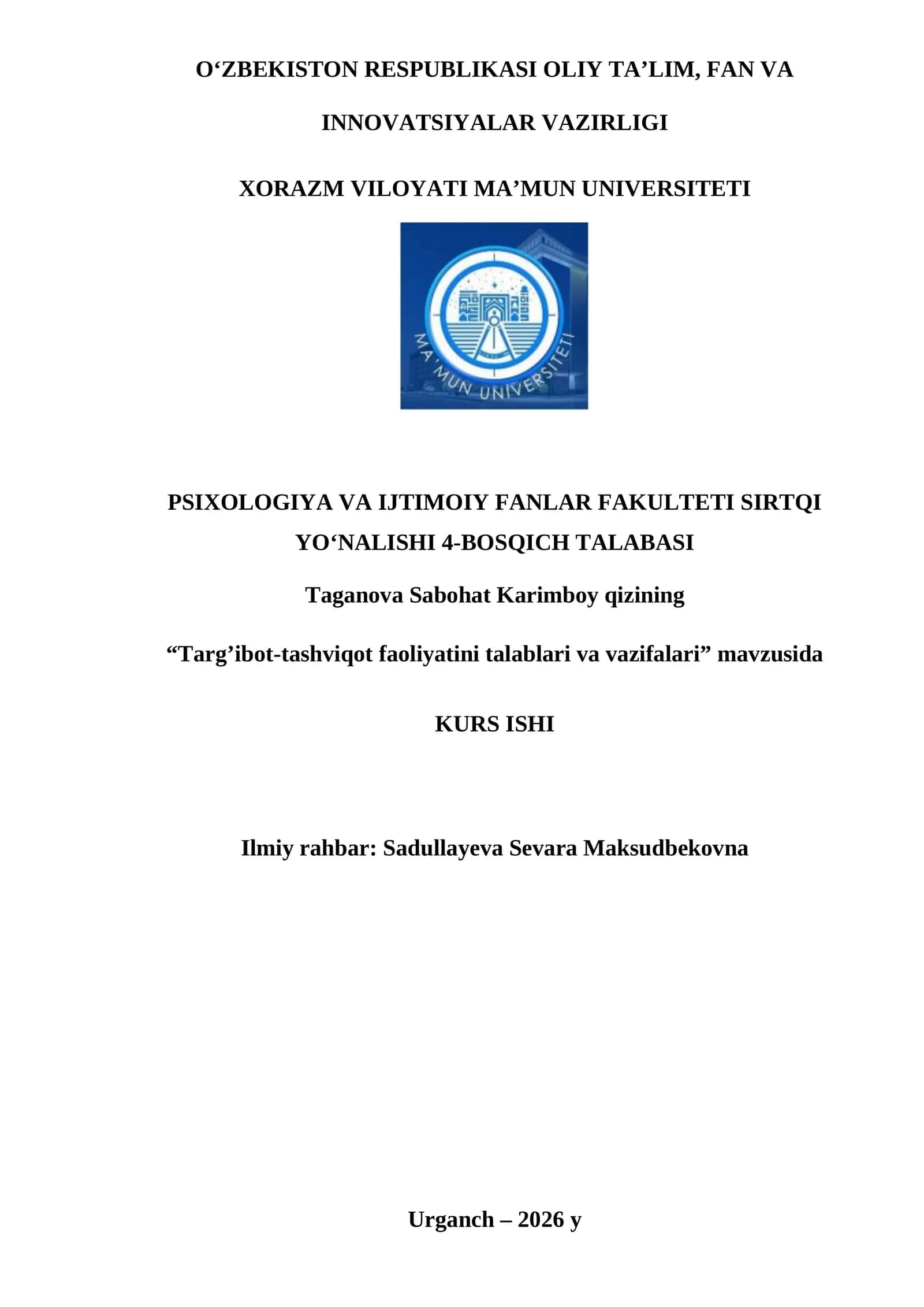 Targ’ibot-tashviqot faoliyatini talablari va vazifalari 1