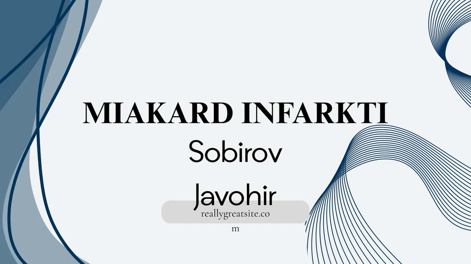MIAKARD INFARKTI 1