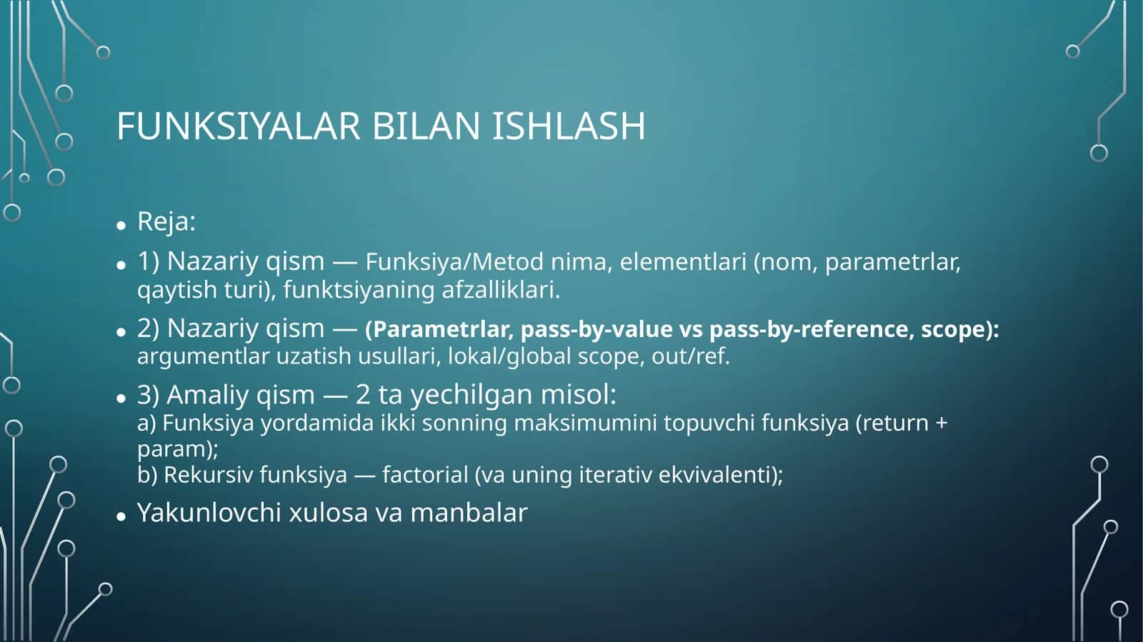 Funksiyalarbilanishlash 1