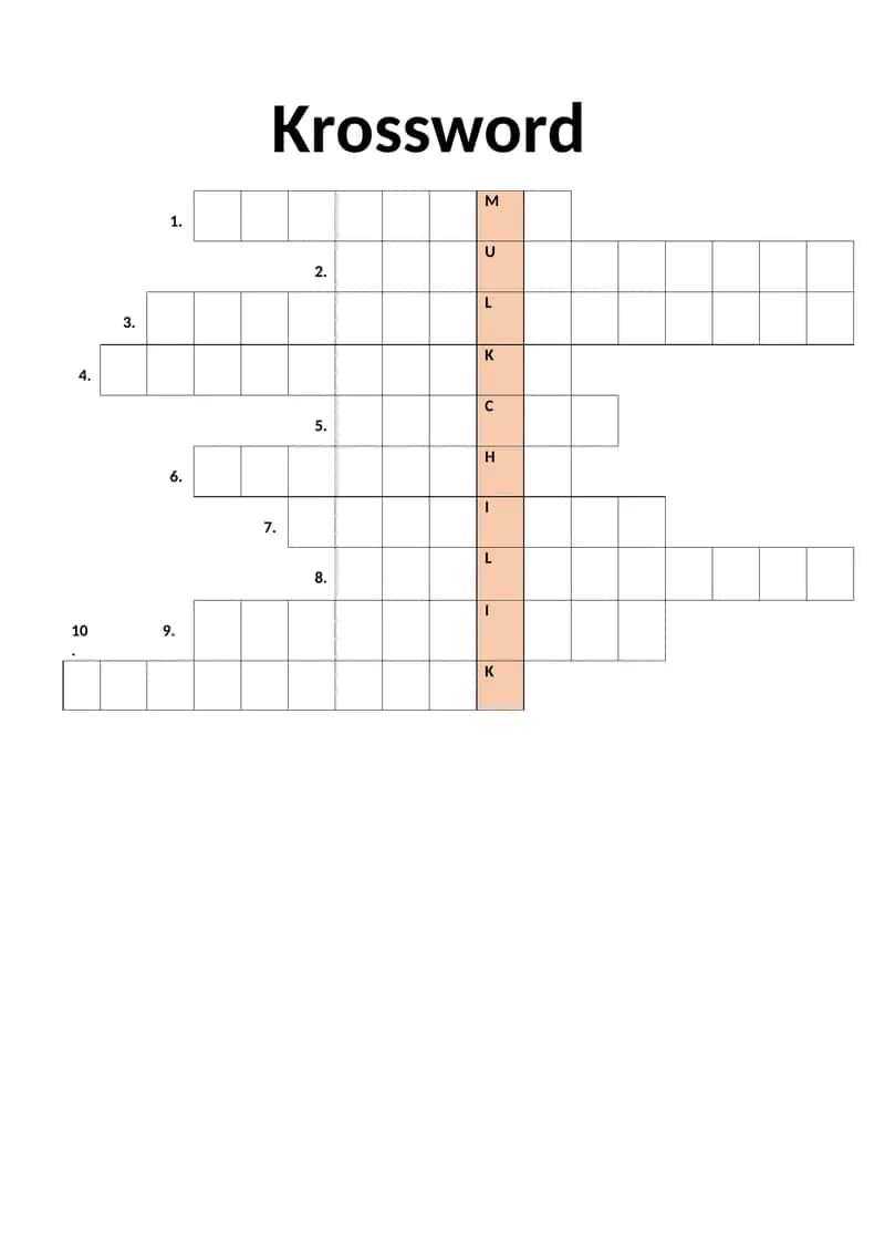 Krossword 1
