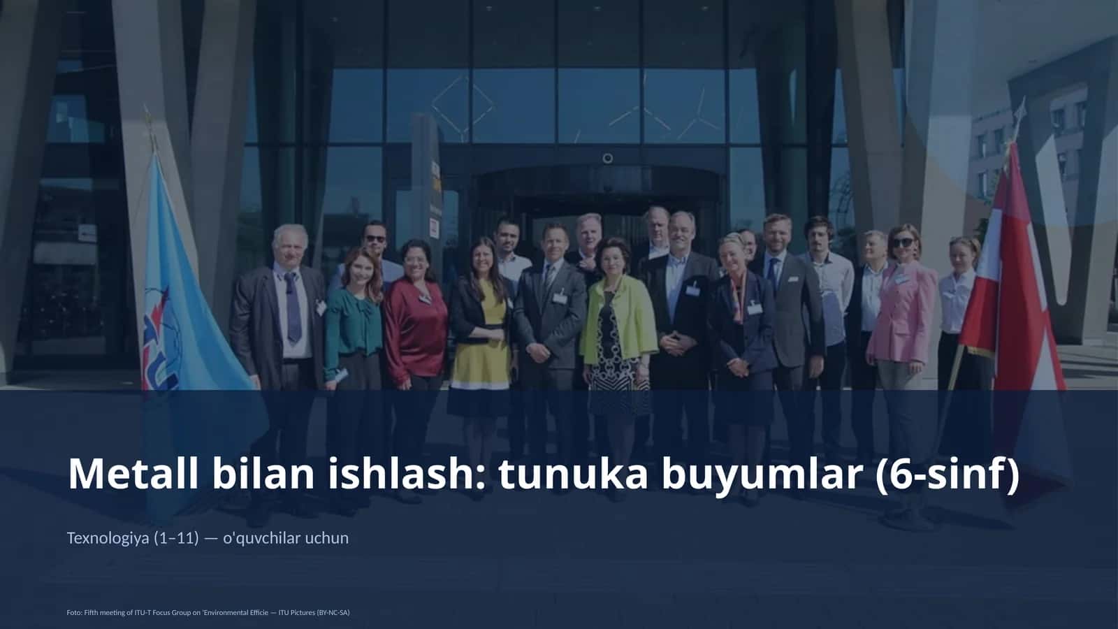 Metall bilan ishlash: tunuka buyumlar (6-sinf) 1