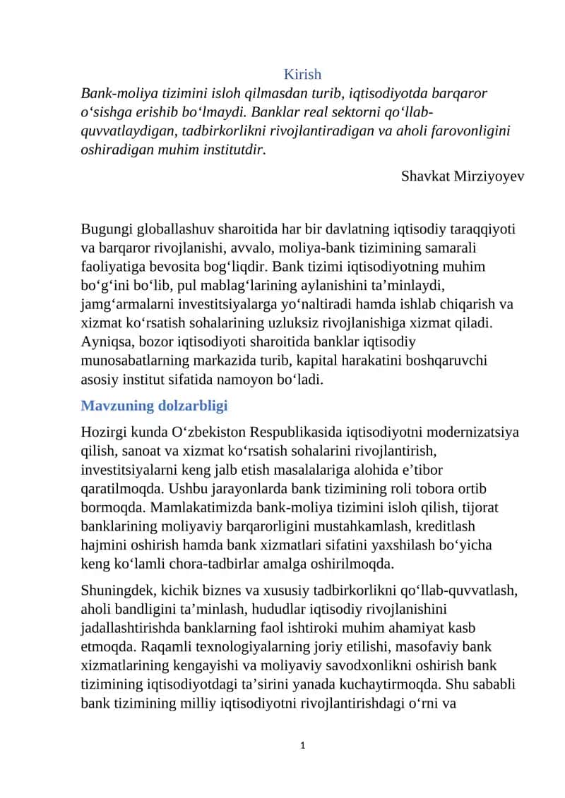 Kurs ishi 1