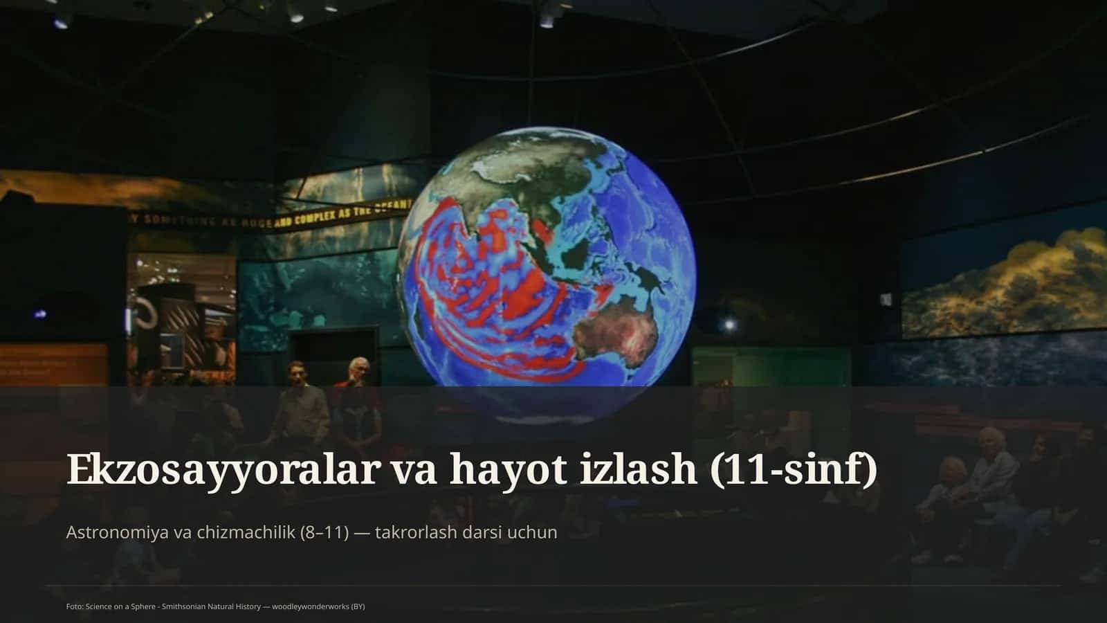 Ekzosayyoralar va hayot izlash (11-sinf) 1