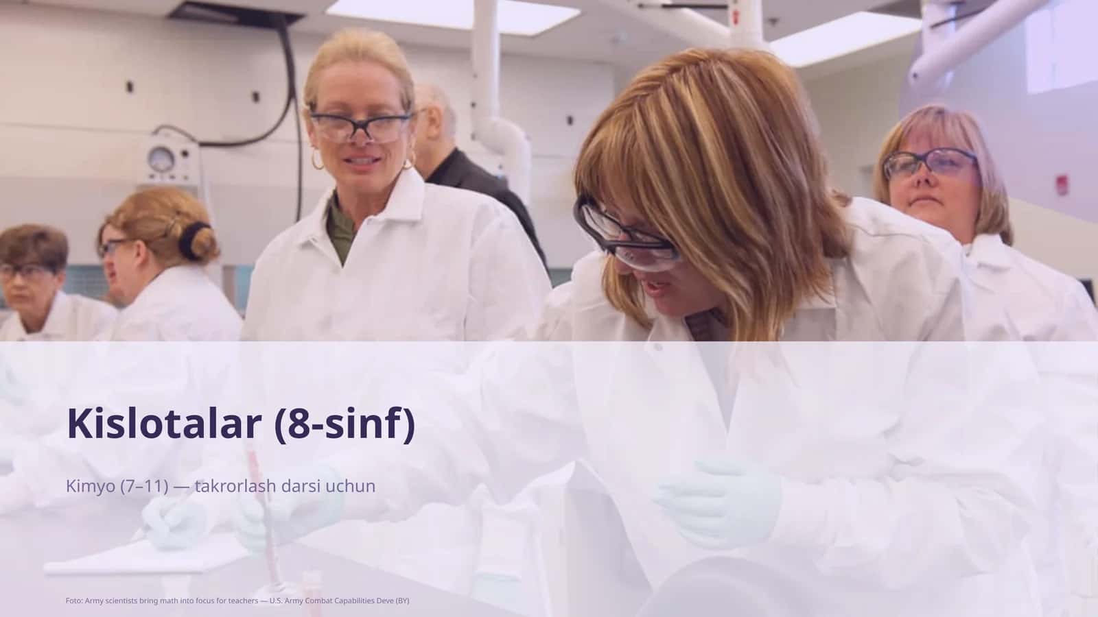 Kislotalar (8-sinf) 1