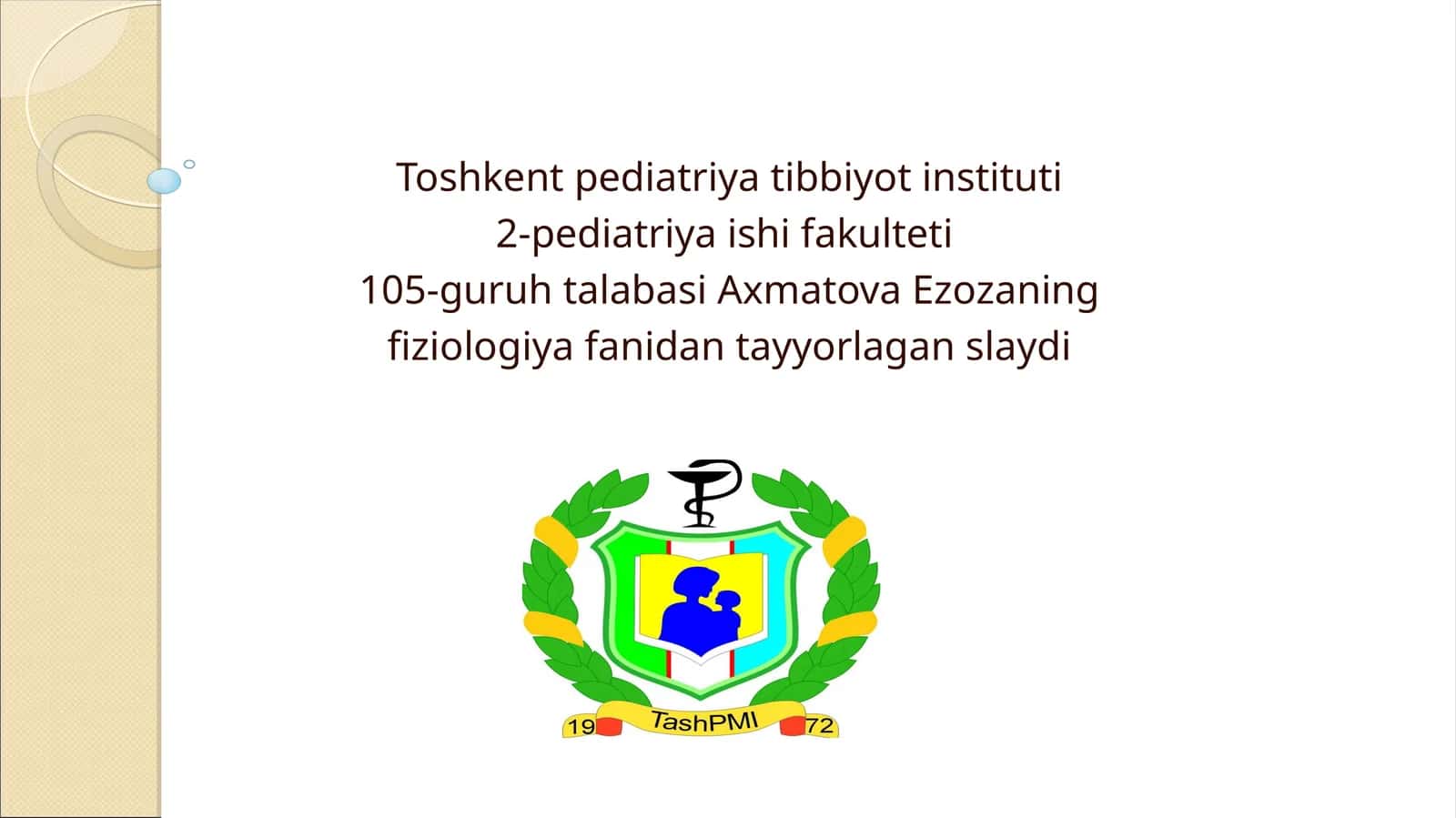 Vegetativ nerv sistemasi faoliyatini o’rganish 1